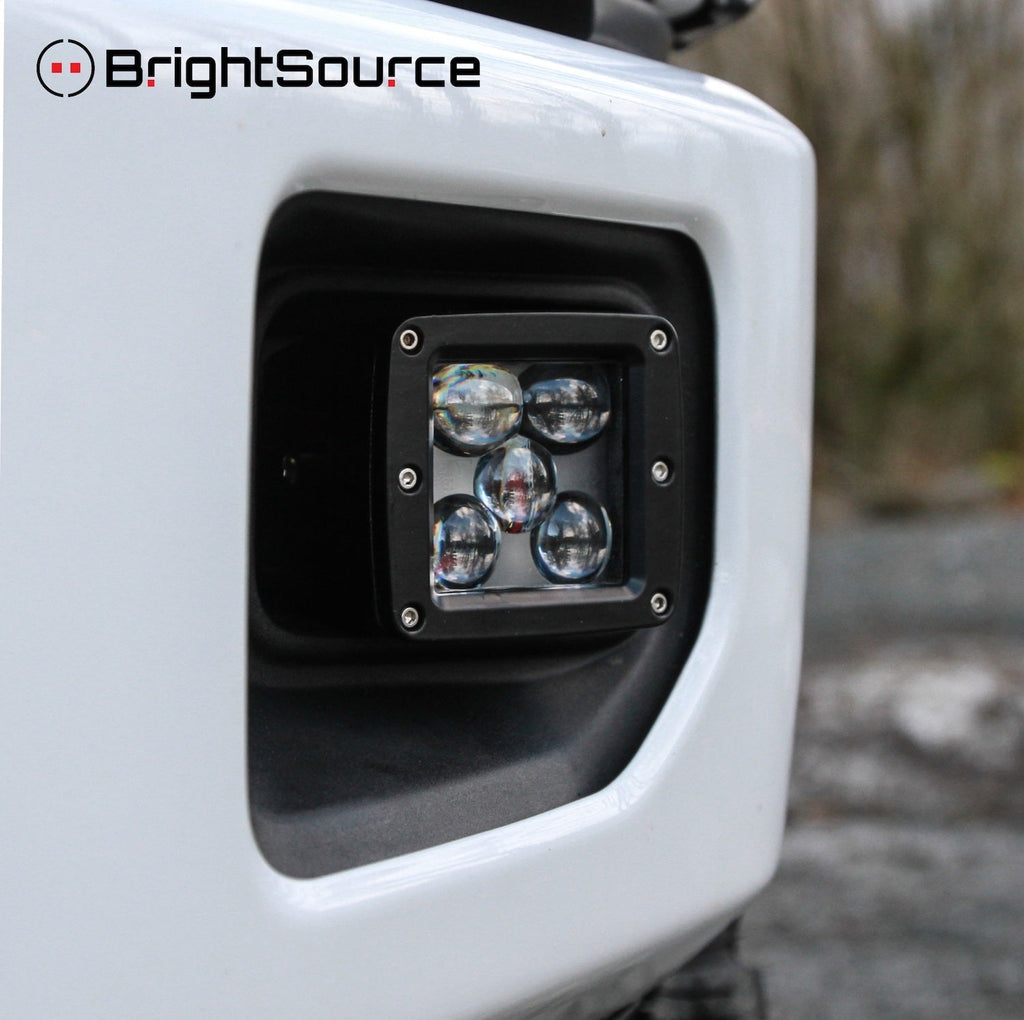 BrightSource 211235 Cube Light Bracket; Left And Right; Brackets Only; - Truck Part Superstore