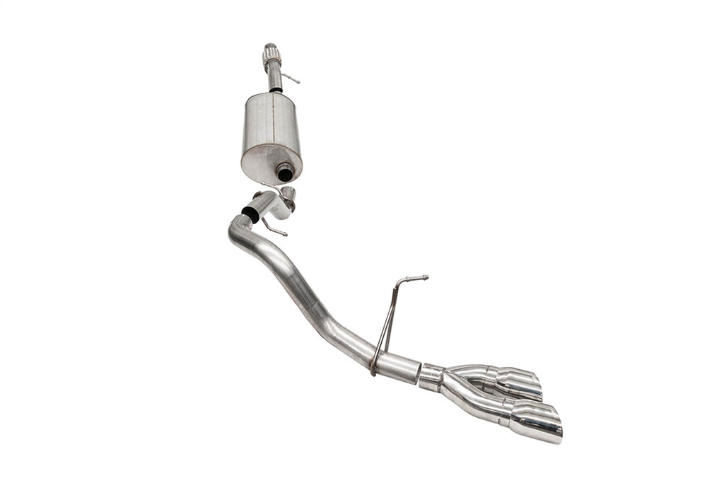 Corsa Performance 21125 3.0in. Single Side Exit Cat-Back Exhaust System with Twin 4.0in. Tips for Select Chevrolet Tahoe, GMC Yukon