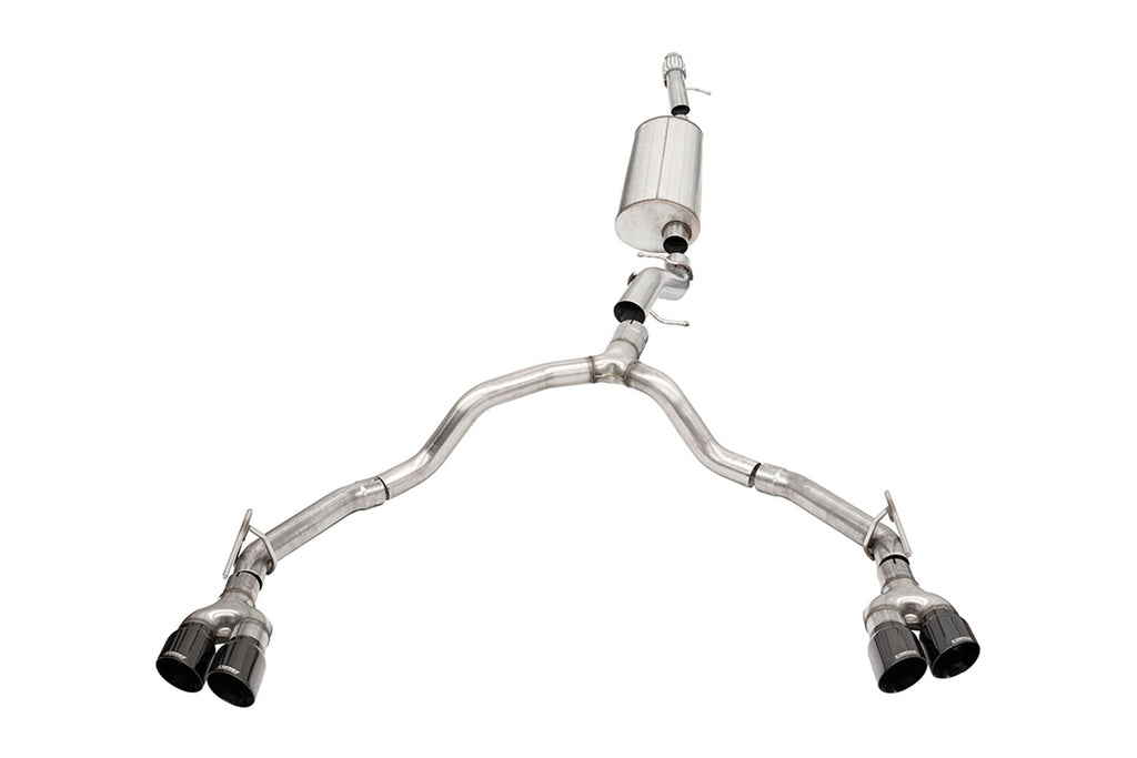 Corsa Performance 21129BLK 3.5in. to 2.75in. Dual Rear Exit Cat-Back Exhaust System for Select Chevrolet Tahoe, GMC Yukon