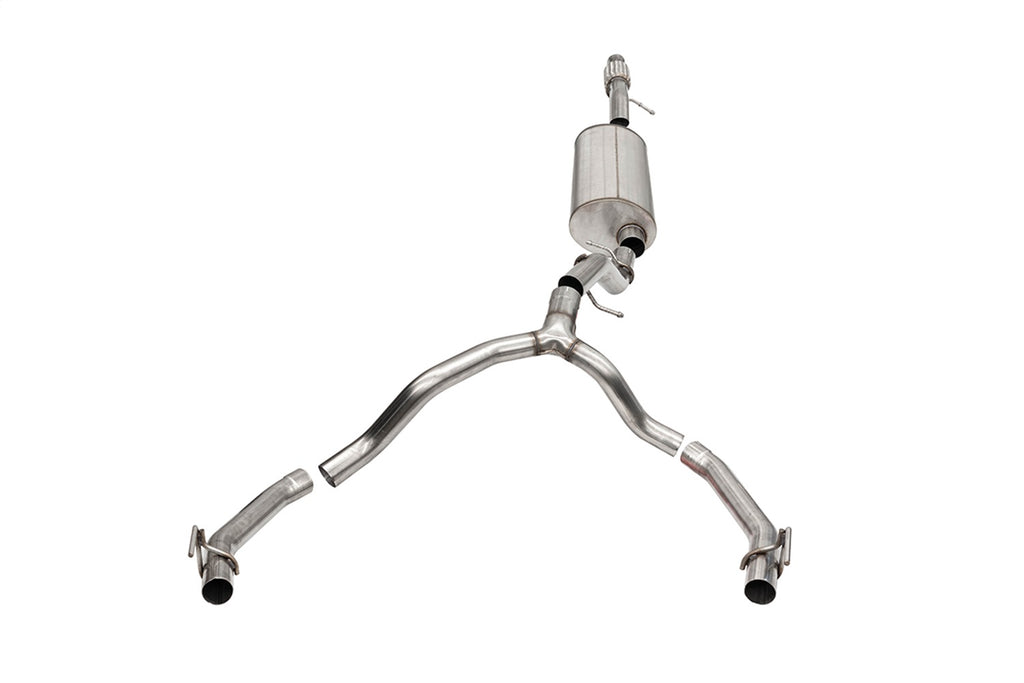 Corsa Performance 21131 3.50in. to 2.75in. Dual Rear Exit Cat-Back Exhaust System for Select Cadillac Escalade, Cadillac Escalade ESV