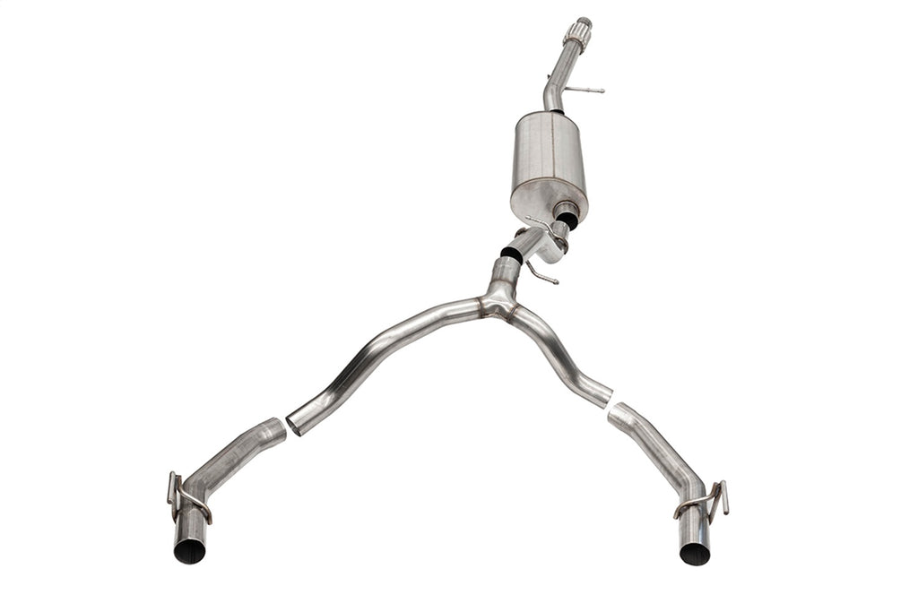 Corsa Performance 21132 3.50in. to 2.75in. Dual Rear Exit Cat-Back Exhaust System for Select Cadillac Escalade ESV