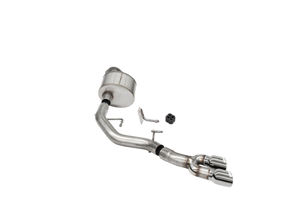 Corsa Performance 21141 3.0in. Front of Tire Exit Catback Exhaust System with Twin 3.5in. Tips for Select Ford F-150