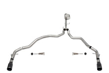 Load image into Gallery viewer, Corsa Performance 21143BLK 3.0in. Dual Rear Exit Catback Exhaust System with Flat Cut 4.0in. Dual Wall Tips for Select Ford F-150