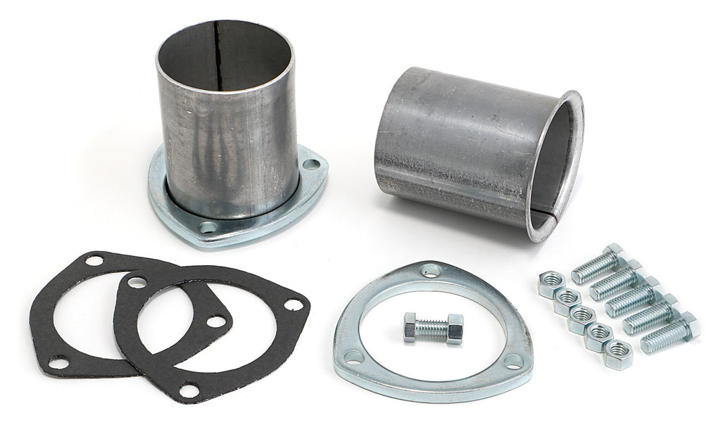Hedman Hedders 21144 2-1/2 in. Gasket-Style Alumzd. Header Reducers- 2-1/2 in. Exhaust