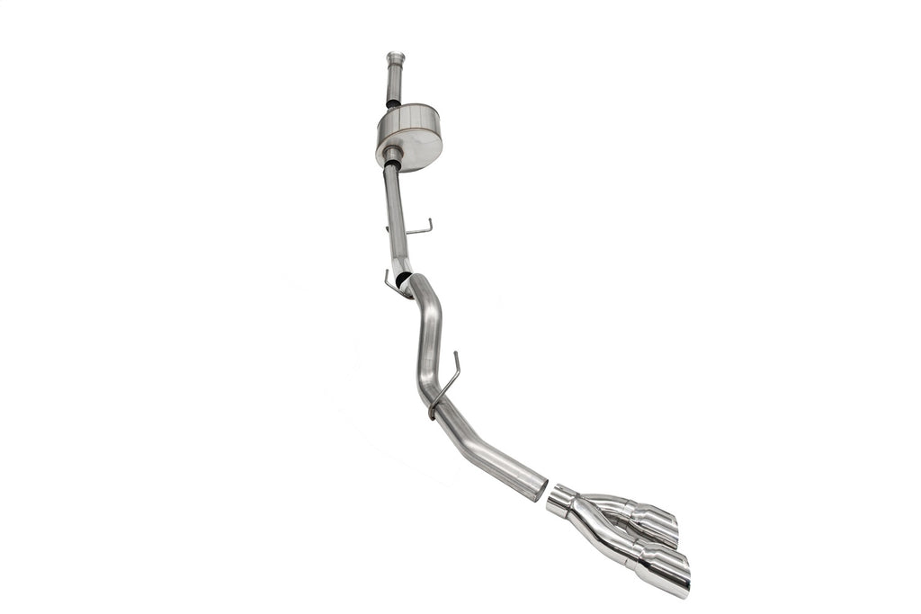 Corsa Performance 21148 3.0in. Single Side Exit Catback Exhaust System with Twin 4.0in. Tips for Select Ford F-150
