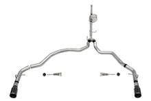 Load image into Gallery viewer, Corsa Performance 21152BLK 3.0in. Dual Rear Exit Catback Exhaust System with Flat Cut 4.0in. Dual Wall Tips for Select Ford F-150