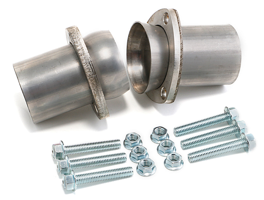 Hedman Hedders 21155 2-1/2 in. Stainless, Ball-Style Header Collector Conversion Kit