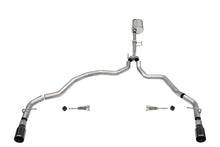 Load image into Gallery viewer, Corsa Performance 21164BLK 3.0in. Dual Rear Exit Catback Exhaust System with Flat Cut 4.0in. Dual Wall Tips for Select Ford F-150