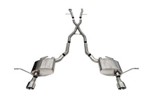 Load image into Gallery viewer, Corsa Performance 21187 2.5in. Dual Rear Exit Cat-Back Exhaust System with Single 4.5in. Polished Pro-Se for Select Jeep Grand Cherokee