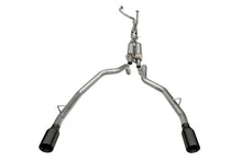 Load image into Gallery viewer, Corsa Performance 21189BPC 3.0in. True Dual Catback Exhaust System with Dual Rear Exit and Flat Cut 5.0in. for Select Ram