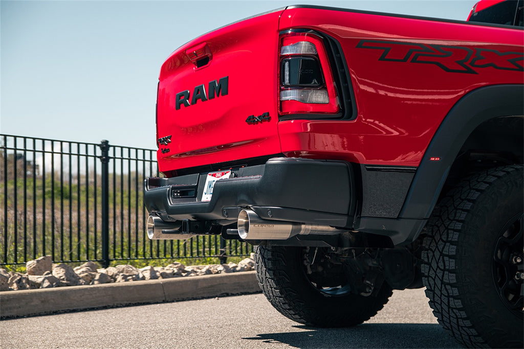 Corsa Performance 21189 3.0in. True Dual Catback Exhaust System with Dual Rear Exit and Flat Cut 5.0in. for Select Ram