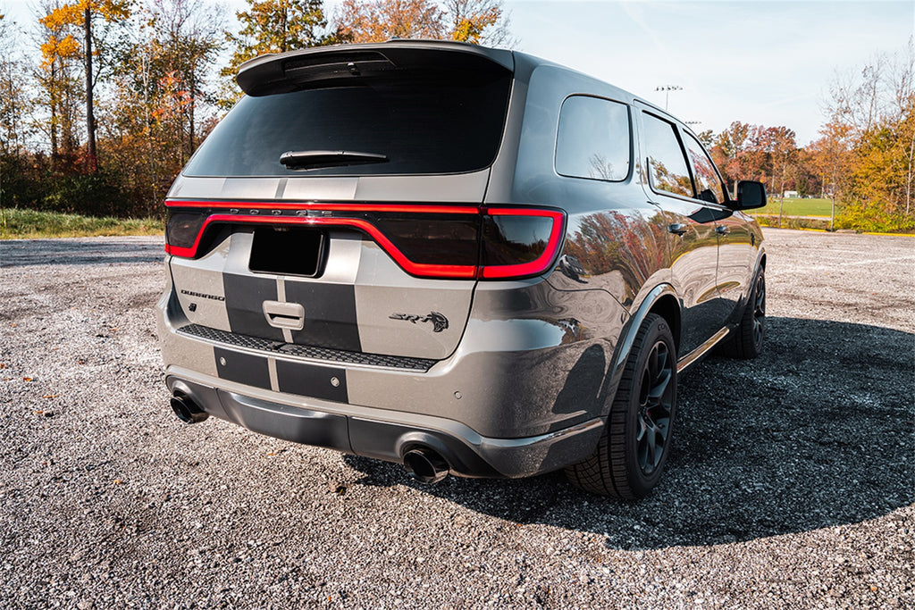 Corsa Performance 21195BLK 2.75in. Dual Rear Exit Cat-Back Exhaust System with Single 4.5in. Black PVD Pro for Select Dodge Durango