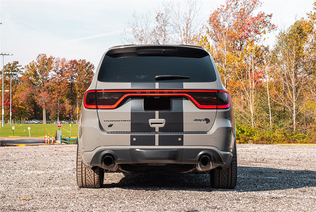 Corsa Performance 21196BLK 2.75in. Dual Rear Exit Cat-Back Exhaust System with Single 4.5in. Black PVD Pro for Select Dodge Durango