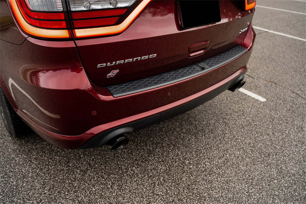 Corsa Performance 21198BLK 2.75in. Dual Rear Exit Cat-Back Exhaust System with Single 4.5in. Black PVD Pro for Select Dodge Durango