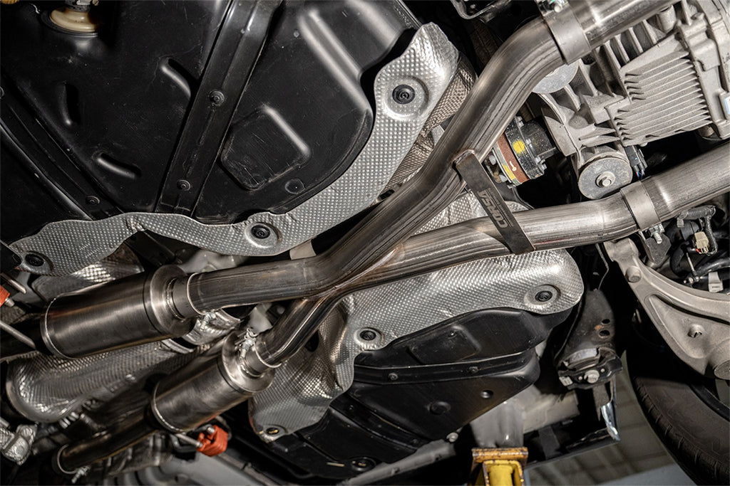 Corsa Performance 21197BLK 2.75in. Dual Rear Exit Cat-Back Exhaust System with Single 4.5in. Black PVD Pro for Select Dodge Durango