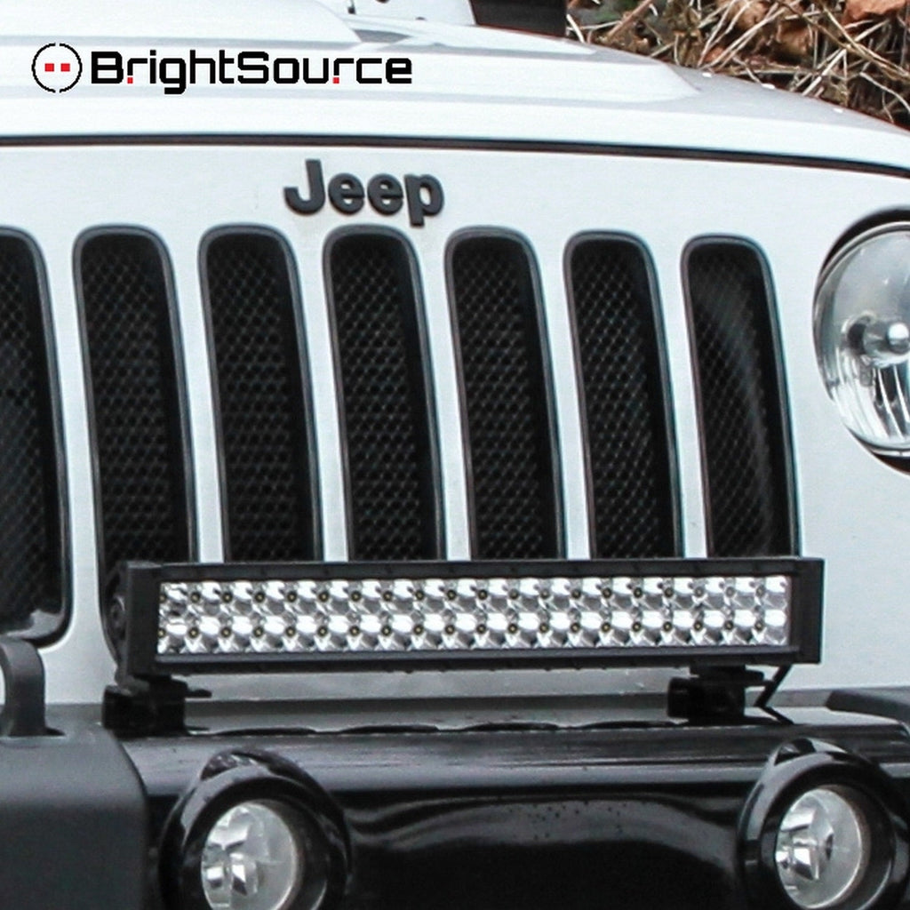 BrightSource 212007 LED Light Bar Bracket; Mounts 10 in. Or 20 in. LED Bar; - Truck Part Superstore
