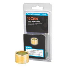 Load image into Gallery viewer, CURT 21201 Trailer Ball Reducer Bushing (From 1-1/4" to 1" Stem, Packaged)