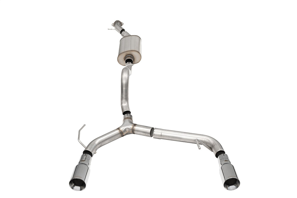 Corsa Performance 21204 2.75in. Cat-Back Single Side Exit Exhaust System with Single 4.0in. Straight-Cut for Select Ford Bronco