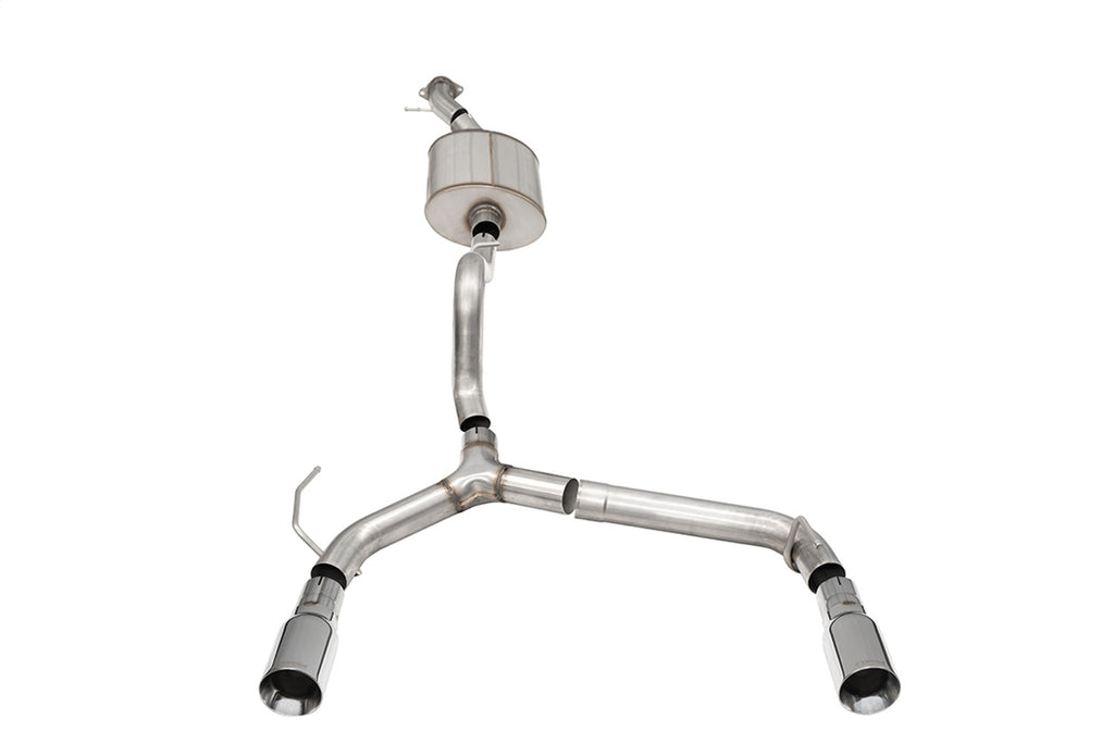Corsa Performance 21208 2.75in. Cat-Back Single Side Exit Exhaust System with Single 4.0in. Straight-Cut for Select Ford Bronco
