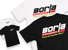 Load image into Gallery viewer, Borla 21210 Men's Motorsports White T-Shirt - 1X-Large