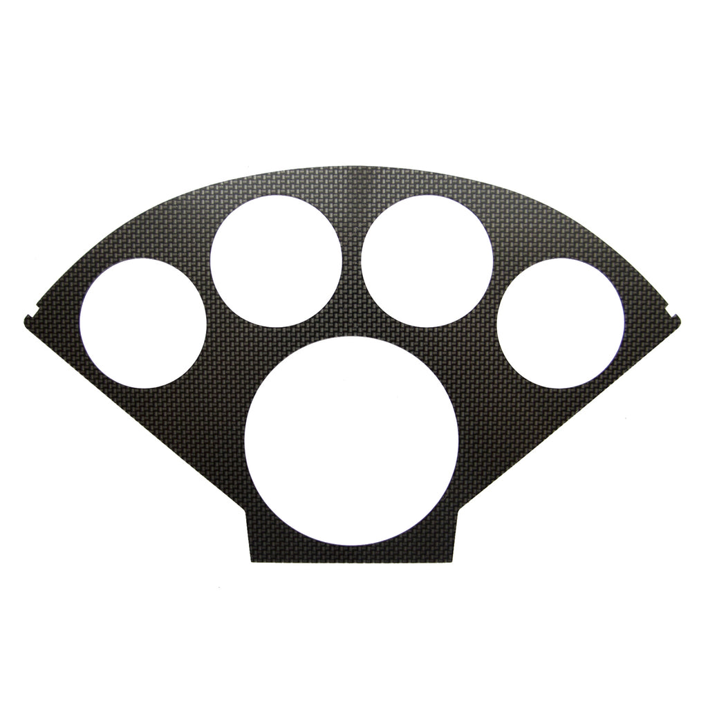 AutoMeter 2123 FACEPLATE FOR #2207, OPTIONAL, CARBON LOOK