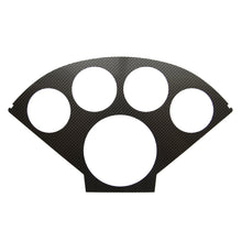 Load image into Gallery viewer, AutoMeter 2123 FACEPLATE FOR #2207, OPTIONAL, CARBON LOOK