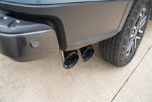 Load image into Gallery viewer, Corsa Performance 21246BLK 3in. Cat-Back Exhaust; Xtreme Sound Level; 4in.Black PVD Pro-Series Slash Cut Tw for Select Chevrolet Silverado 1500, Ford Ranger