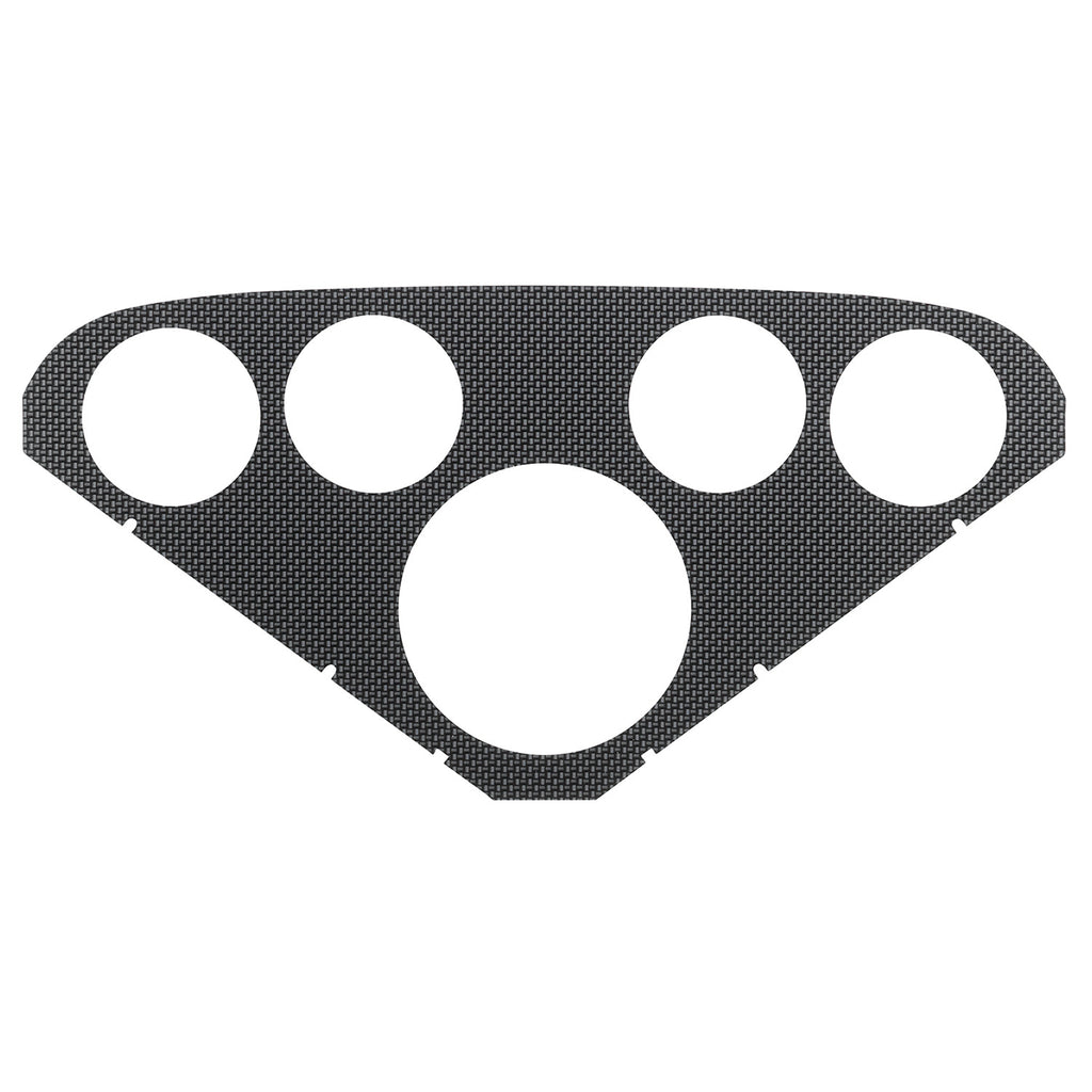 AutoMeter 2125 FACEPLATE FOR #2208, OPTIONAL, CARBON LOOK