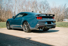Load image into Gallery viewer, Corsa Performance 21265BLK 3.0in. Dual Rear Exit Cat-Back with Twin 4.5in. Black PVD Slash Pro-Series Tips for Select Ford Mustang