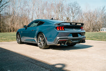 Load image into Gallery viewer, Corsa Performance 21266BLK 3.0in. Dual Rear Exit Cat-Back with Twin 4.5in. Black PVD Straight Pro-Series Ti for Select Ford Mustang