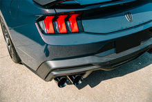 Load image into Gallery viewer, Corsa Performance 21266BLK 3.0in. Dual Rear Exit Cat-Back with Twin 4.5in. Black PVD Straight Pro-Series Ti for Select Ford Mustang