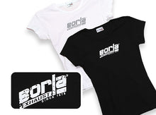 Load image into Gallery viewer, Borla 21271 Women's Distressed Black Scoop Neck T-Shirt - Medium