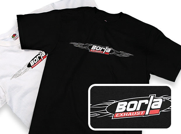 Borla 21293 Men's Wireframe Black Crew Neck T-Shirt - 1X-Large