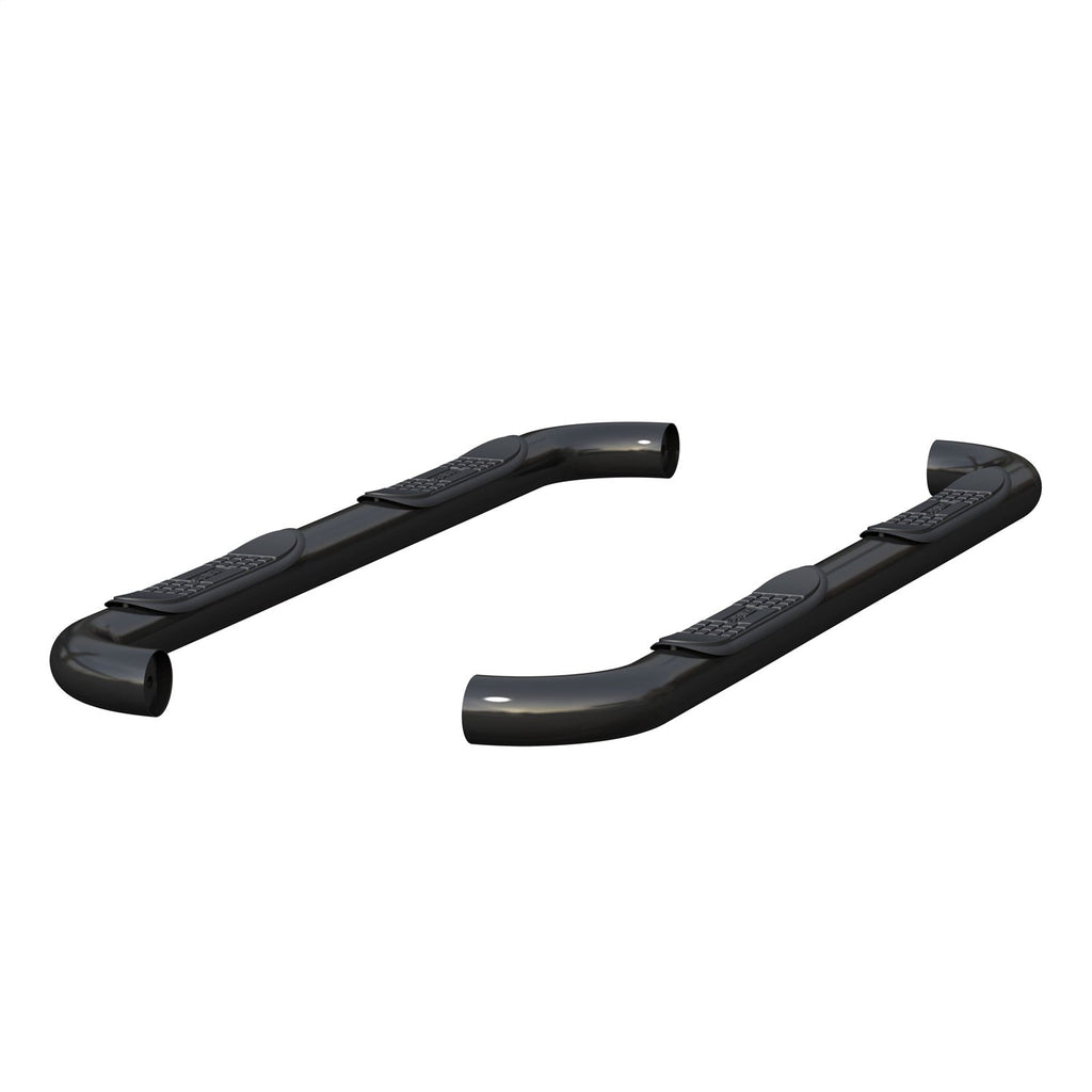 ARIES 213025 3in. Round Black Stainless Side Bars; Select Ford F-250; F-350 Super Duty - Truck Part Superstore