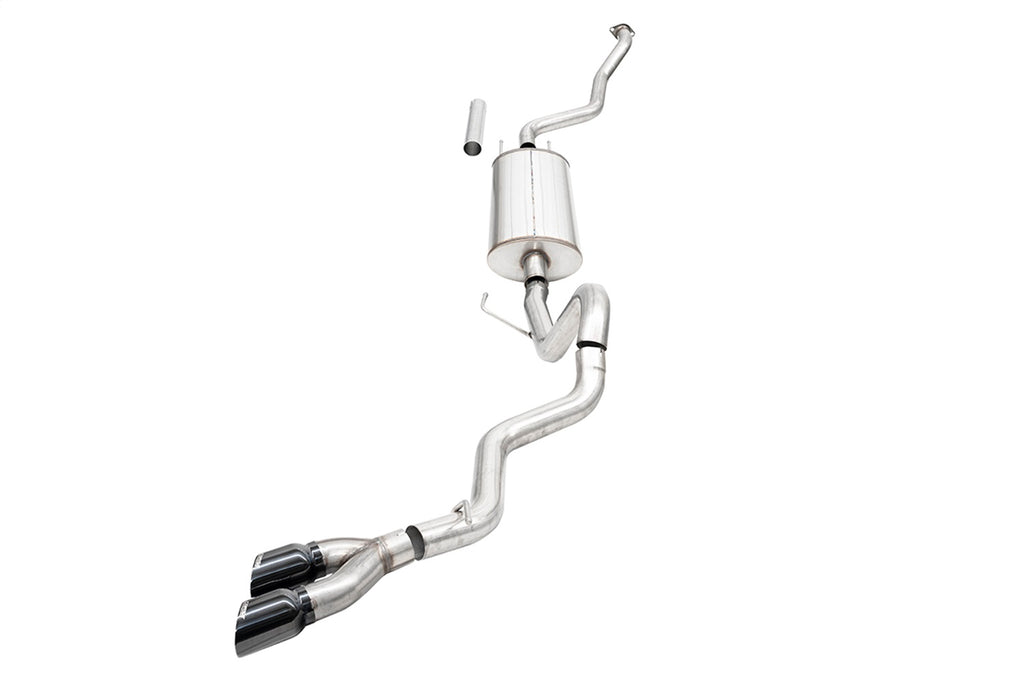 Corsa Performance 21306BLK (2) 4in. Twin Slash Cut Pro-S for Select Toyota Tacoma