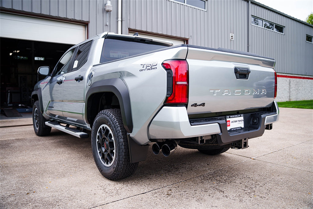 Corsa Performance 21306BLK (2) 4in. Twin Slash Cut Pro-S for Select Toyota Tacoma