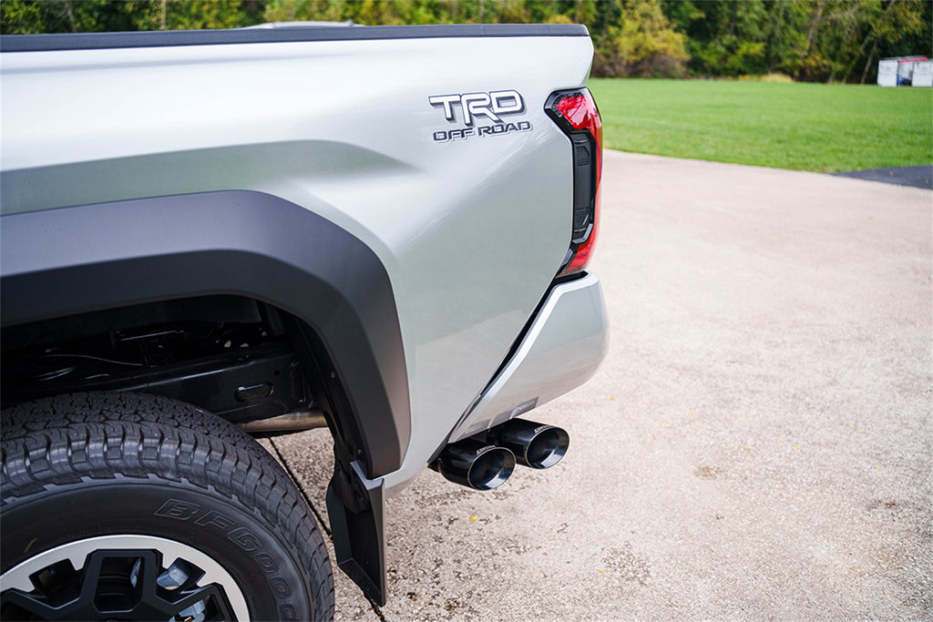 Corsa Performance 21306BLK (2) 4in. Twin Slash Cut Pro-S for Select Toyota Tacoma