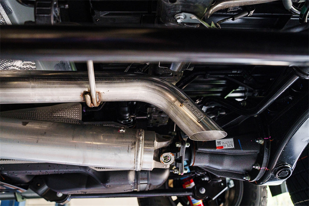 Corsa Performance 21307 3in. Sport Cat-Back Exhaust; Custom Tuned Muffler; Trail Ready Exhaust Dump for Select Toyota Tacoma