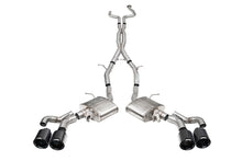 Load image into Gallery viewer, Corsa Performance 21320CFBLK 3in. Cat-Back Exhaust with Dual Mode Active Exhaust; Corsa Double X-Pipe; Dual R for Select Cadillac CT5