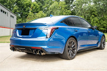 Load image into Gallery viewer, Corsa Performance 21322BLK 3in. Axle-Back Exhaust with Dual Mode Active Exhaust; Dual Rear Exit with Twin 4 for Select Cadillac CT5