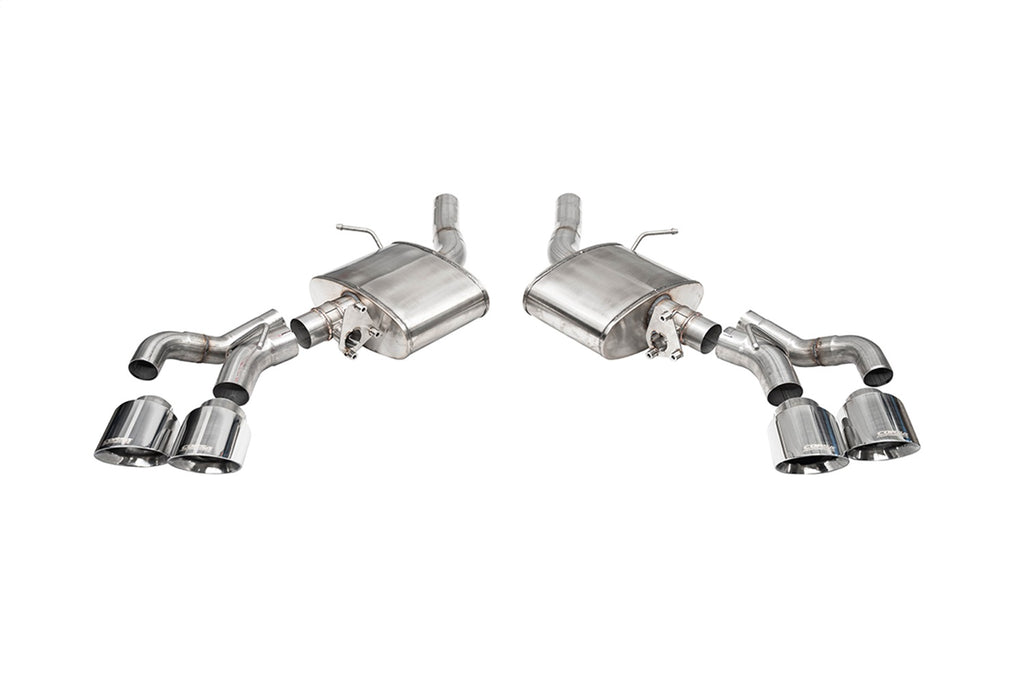 Corsa Performance 21322 3in. Axle-Back Exhaust with Dual Mode Active Exhaust; Dual Rear Exit with Twin 4 for Select Cadillac CT5