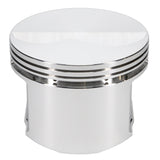 JE Pistons 213466L Piston Single, 2618, Flat Top, 4.350 Bore, 2.058 CD, 1.094 Pin, Set of 1.