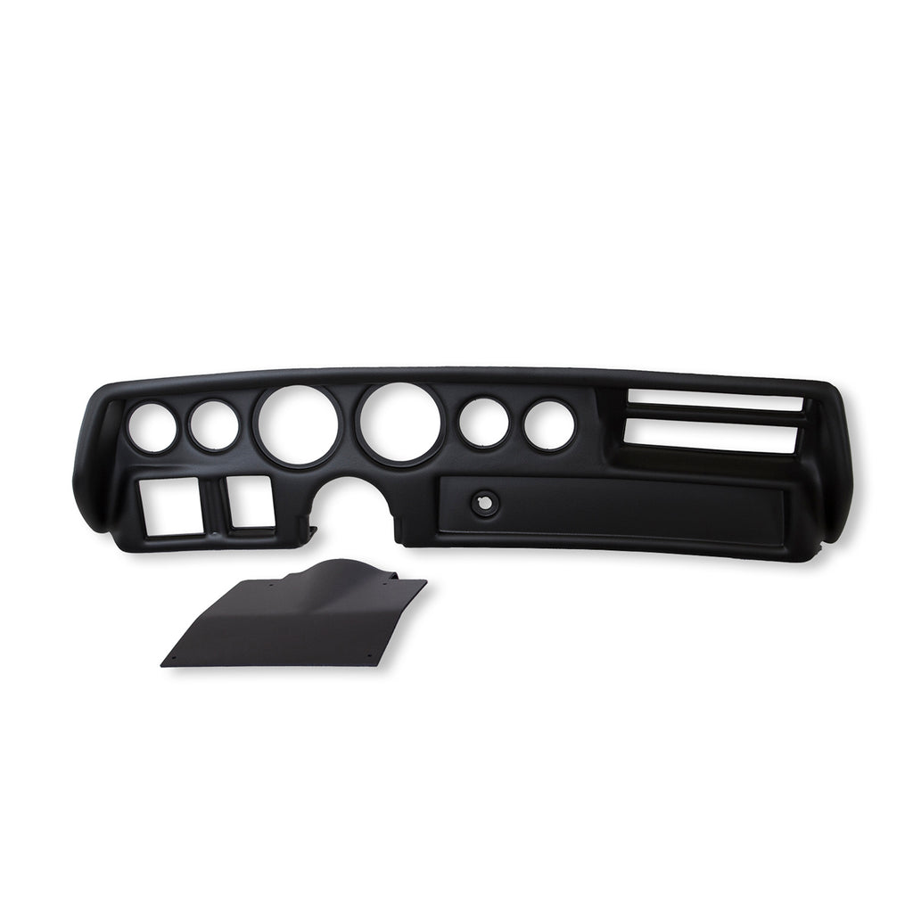 AutoMeter 7026-CH DIR FIT DSH KT, CHEVELLE/ELCAMINO/MALIBU 70-72, RPM/MPH/FUEL/OILP/WTMP/BAT, CHRN