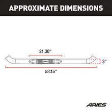 Load image into Gallery viewer, ARIES 214048 3in. Round Black Stainless Side Bars; Select Silverado; Sierra 1500; 2500; 3500 - Truck Part Superstore