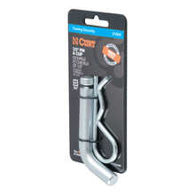 Load image into Gallery viewer, CURT 21404 1/2" Hitch Pin with Groove (1-1/4" Receiver, Zinc, Packaged)