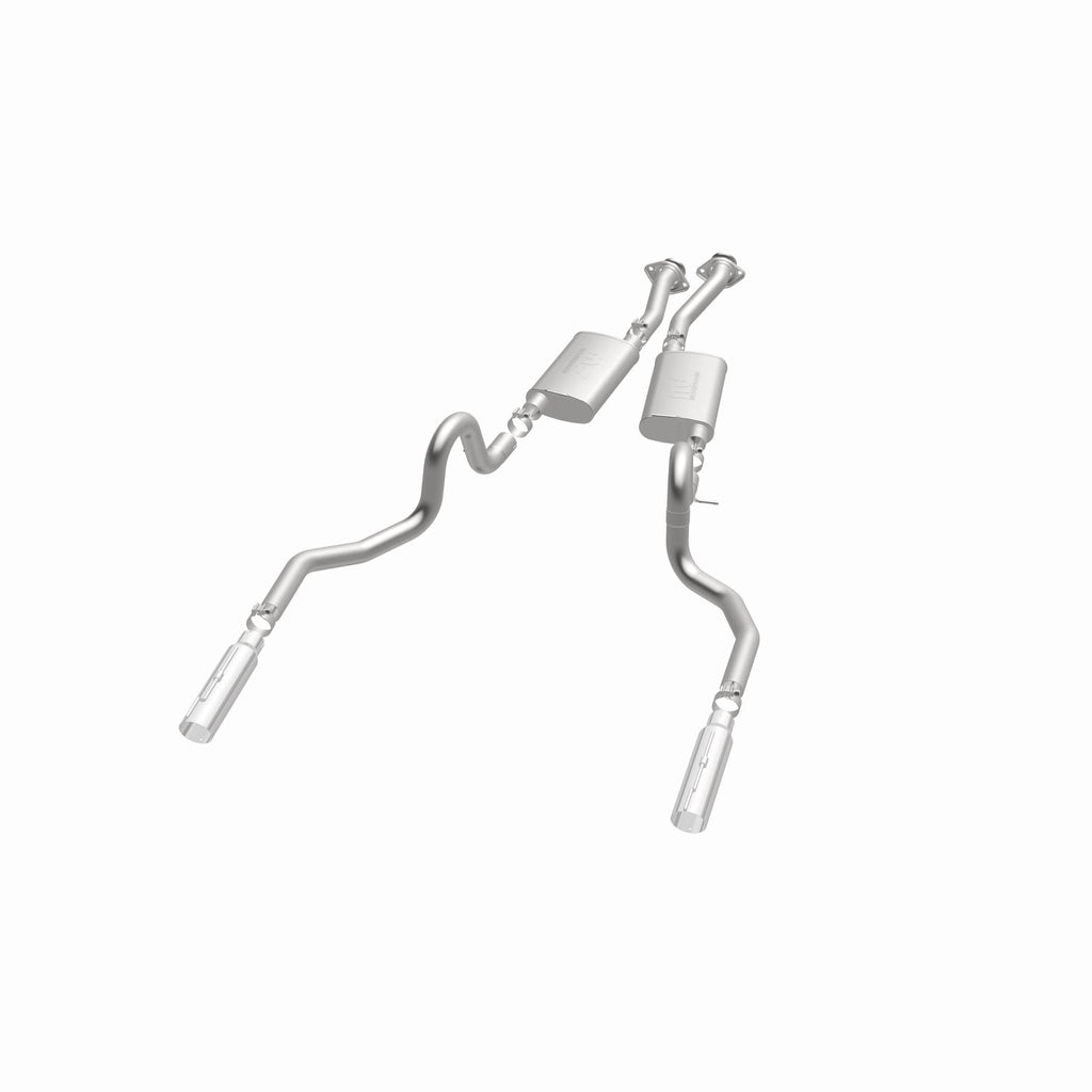 MagnaFlow Exhaust Products 15671 Street Series Polished Cat-Back System for Select Ford Mustang