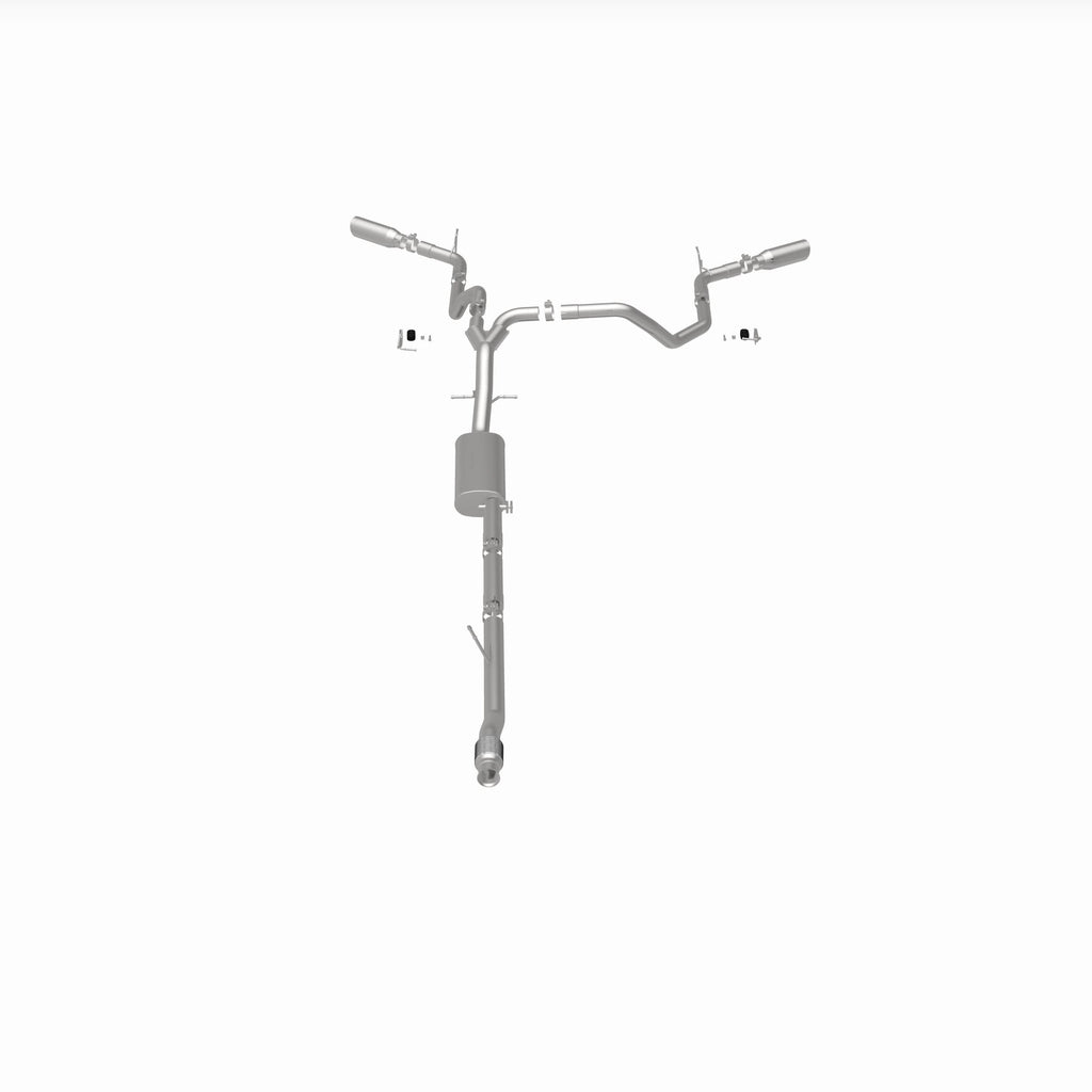 MagnaFlow Exhaust Products 19473 Street Series Polished Cat-Back System for Select Chevrolet Silverado 1500, Chevrolet Silverado LTD, GMC Sierra 1500, GMC Sierra Limited