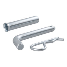 Load image into Gallery viewer, CURT 21502 1/2" Hitch Pin with 5/8" Adapter (1-1/4" or 2" Receiver, Zinc, Packaged)