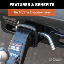 Load image into Gallery viewer, CURT 21507 Heavy-Duty 5/8" Hitch Pin with Groove (2-1/2" or 3" Receiver, Zinc)