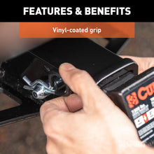 Load image into Gallery viewer, CURT 21510 5/8" Hitch Pin (2" Receiver, Zinc with Rubber Grip)